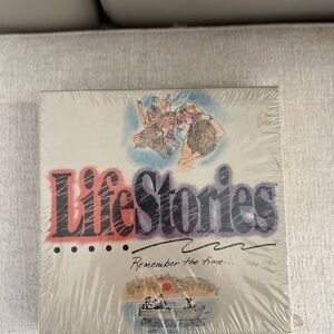 Life Stories Remember The Time Vintage Board Game 1990 Family New-Sealed Box